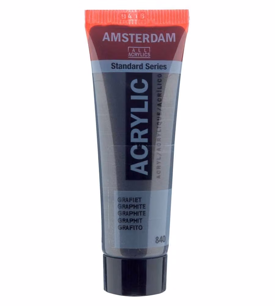 Colore acrilico Amsterdam 20 ML Grafite