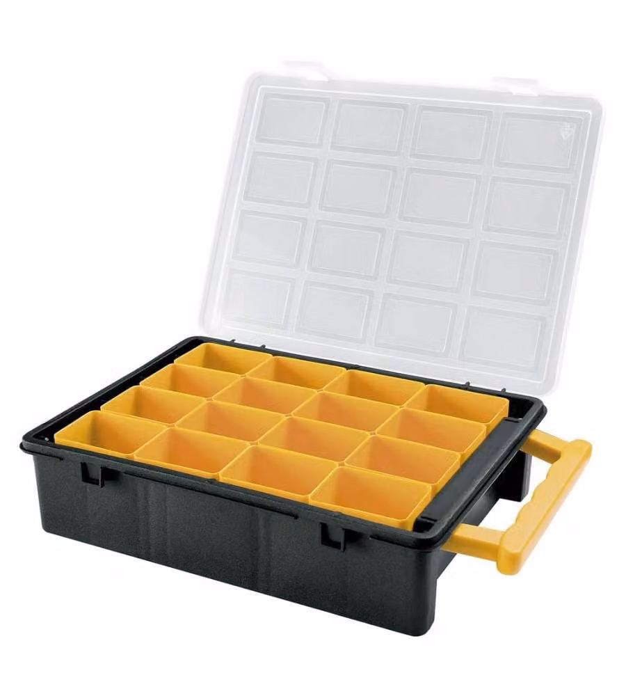Art Plast Portaminuteria 16 Vaschette Removibili 24,2x18,8x6 cm