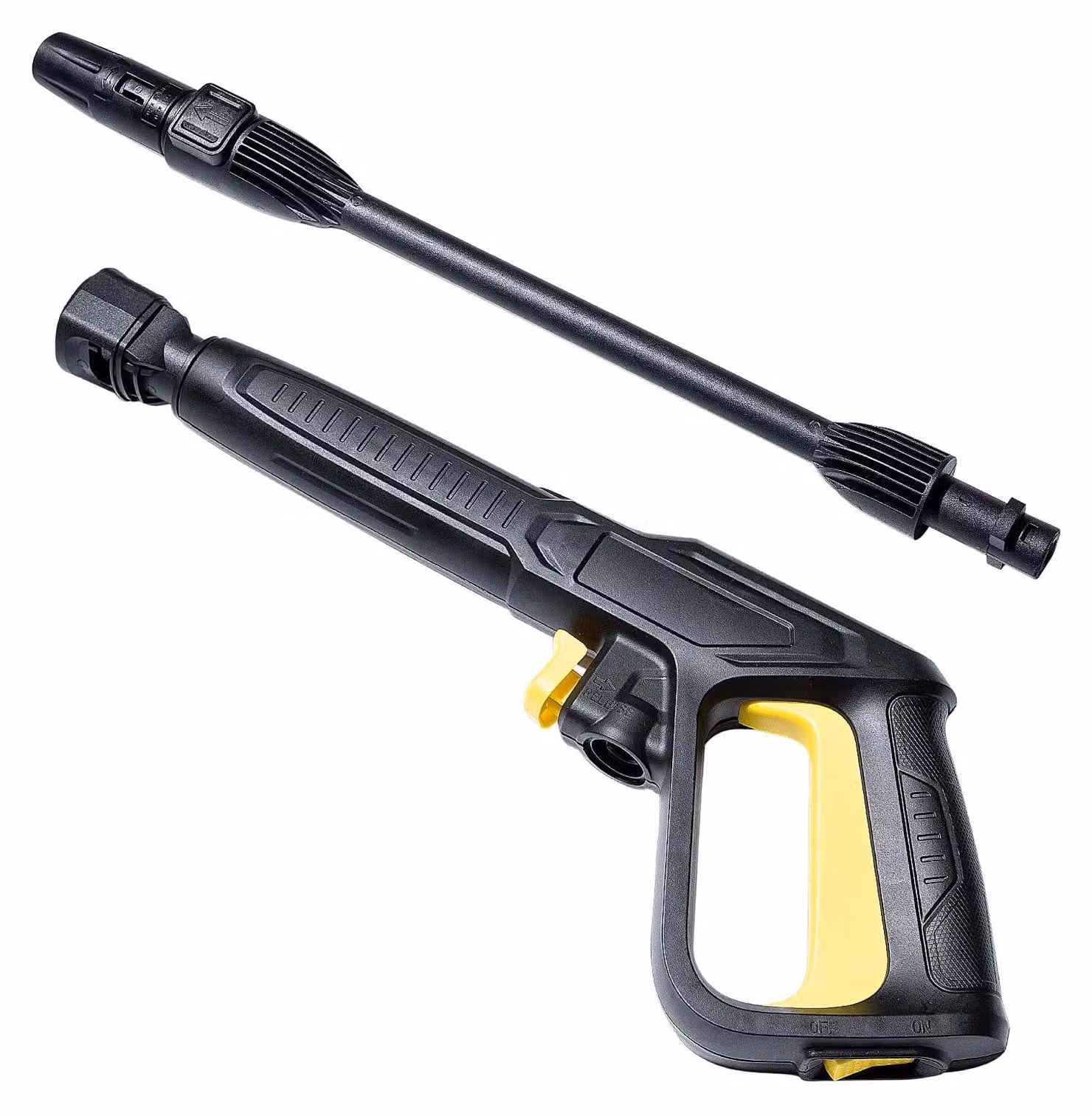 Kit di accessori per idropulitrice, composto da pistola a spruzzo e tubo flessibile, con sistema di collegamento rapido, fino a 2100 PSI