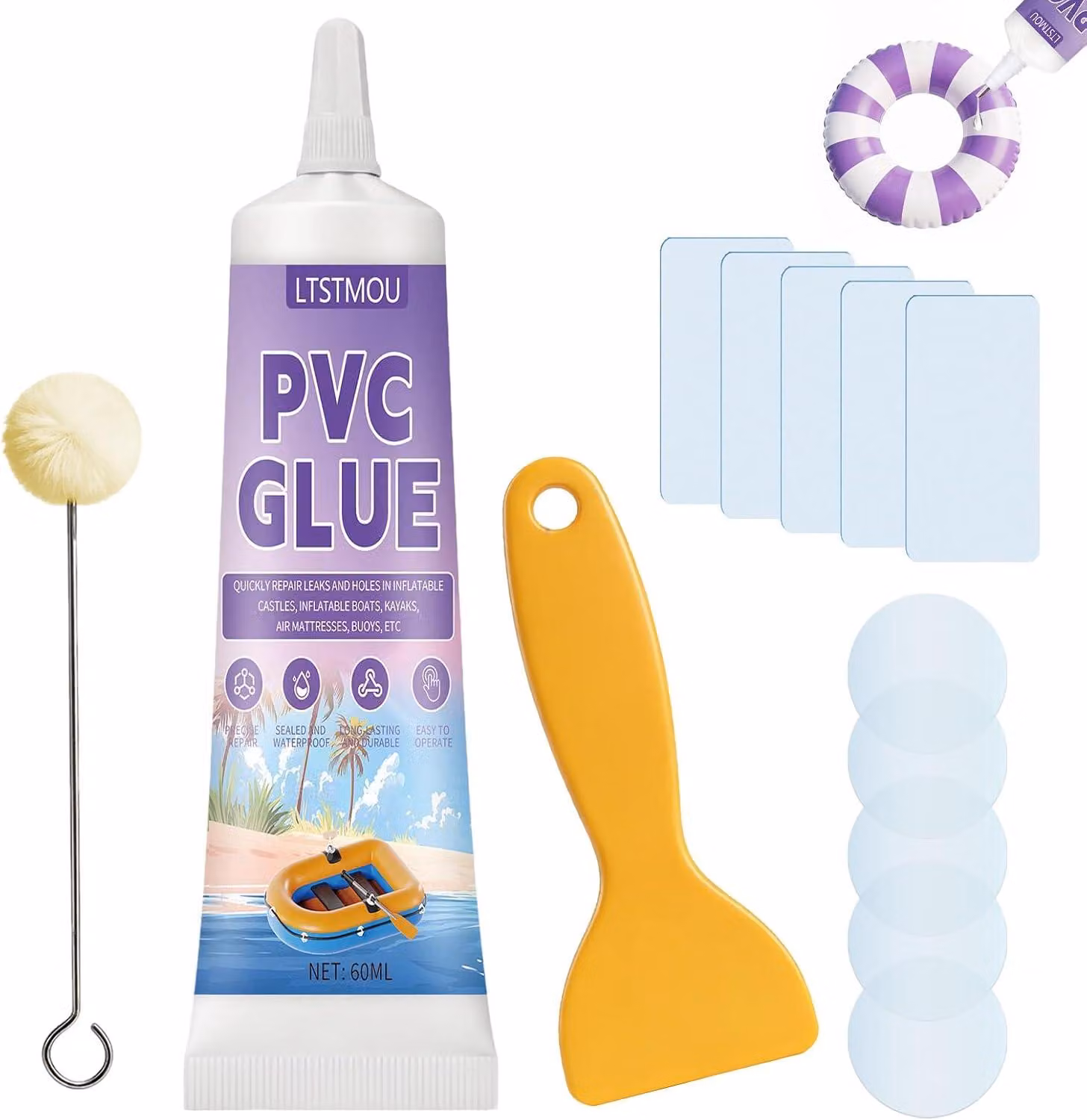 Kit di riparazione per piscine, impermeabile, da 2 once (circa 60 ml), per piscine