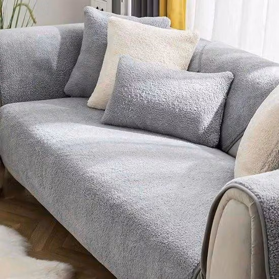 Divano ad L Fluwele, per 1-4 persone, con rivestimento antiscivolo, ideale per famiglie con cani, struttura robusta