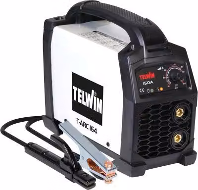 Saldatrice Inverter T Arc 164 Telwin con Accessori, TIG, 230 V, Bianca