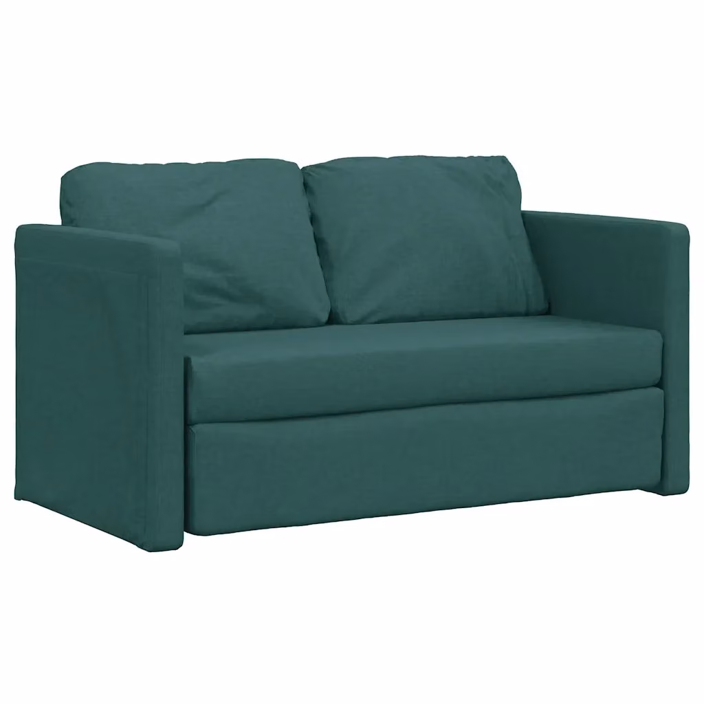 Divano Letto 2 in 1 vidaXL Verde Moderno L: 112 cm, P: 174 cm, H: 55 cm – 2
