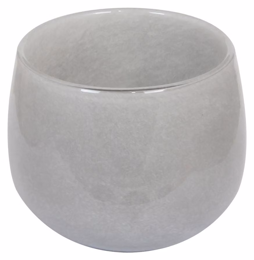 Lampada da tavolo Kaheku, colore grigio chiaro, dimensioni: diametro 10 Ø, altezza 8 h, codice prodotto: 1150004203