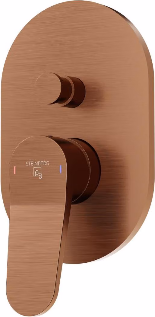 Steinberg Série 340 Set de montage final, pour mitigeur de bain et douche, pour corps dencastrement, 34021033BC, 34021033BC