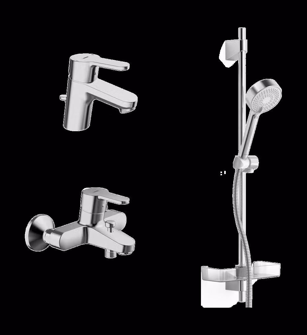 HANSA HANSAPRIMO Set de robinetterie, chromé, 49000000, 49000000