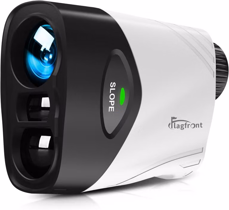 Telemetro laser con inclinometro (funzione di inclinazione attivabile/disattivabile), portata di 1100 metri, ingrandimento 6,5x