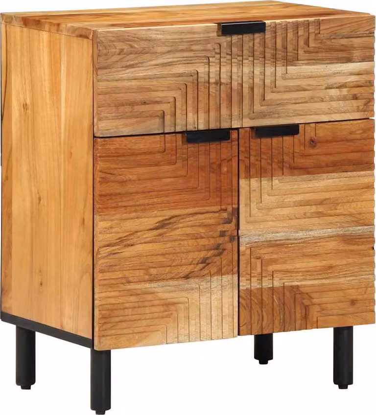 Armadietto per letto Marrone 50 x 33 x 60 cm