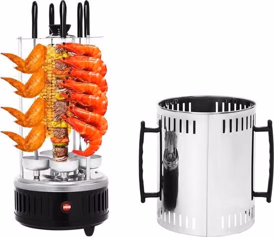 Griglia per Kebab - Grill Doner - Grill - Kebab - Grill Doner - Griglia Verticale - Multigrill
