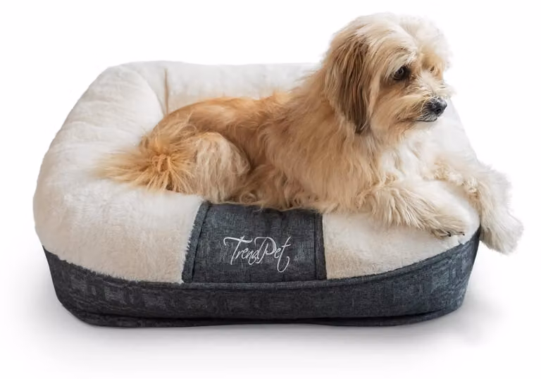Cuccia morbida per cani e gatti, color beige, disponibile in 3 diverse dimensioni