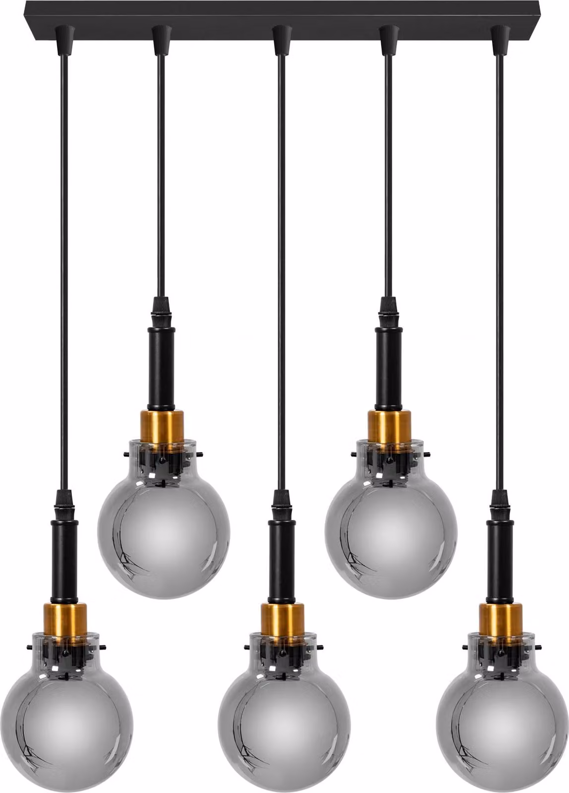 Lampada tooLight App1126-5Cp Black Gold