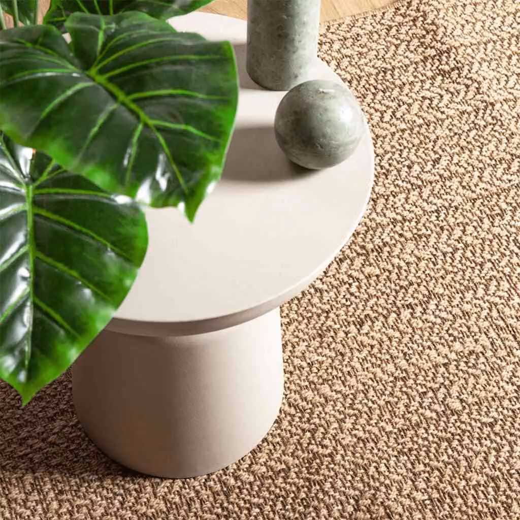 vidaXL Tappeto ZIZUR 140x200 cm Aspetto Iuta per Interni ed Esterni