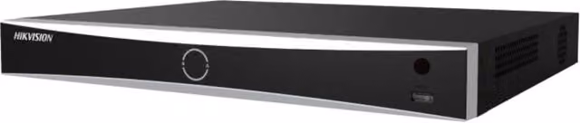 NVR Hikvision K Series AcuSense 4K con 16 canali PoE, colore nero, modello DS-7616NXI-K2/16P