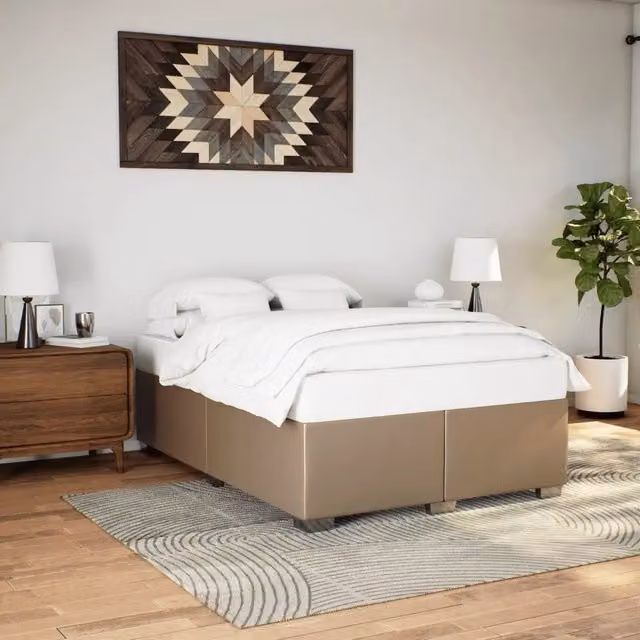 Giroletto-Struttura Letto Cappuccino 160x200 cm in Similpelle 583814