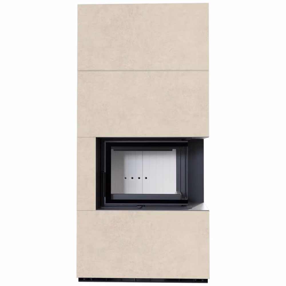 KRATKI FLOKI BOX Kit camino destro 8 kW Ø 160 quarzo sinterizzato FOKOS VENDITA
