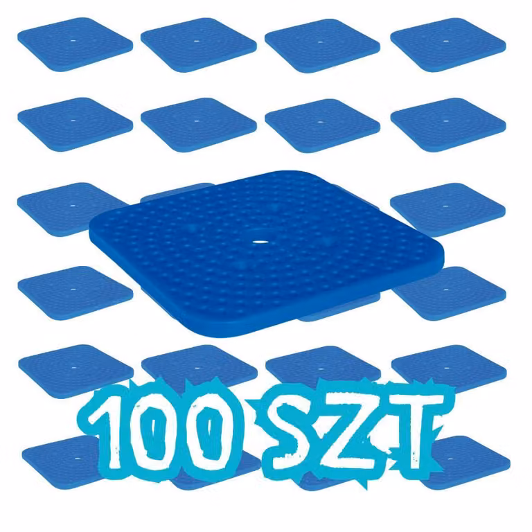 Tamponi di montaggio SOLID fino a 10 tonnellate 100x100 mm spessore 5 mm 100 pz