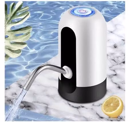 Erogatore d'acqua portatile elettrico con ricarica USB e funzione pompa