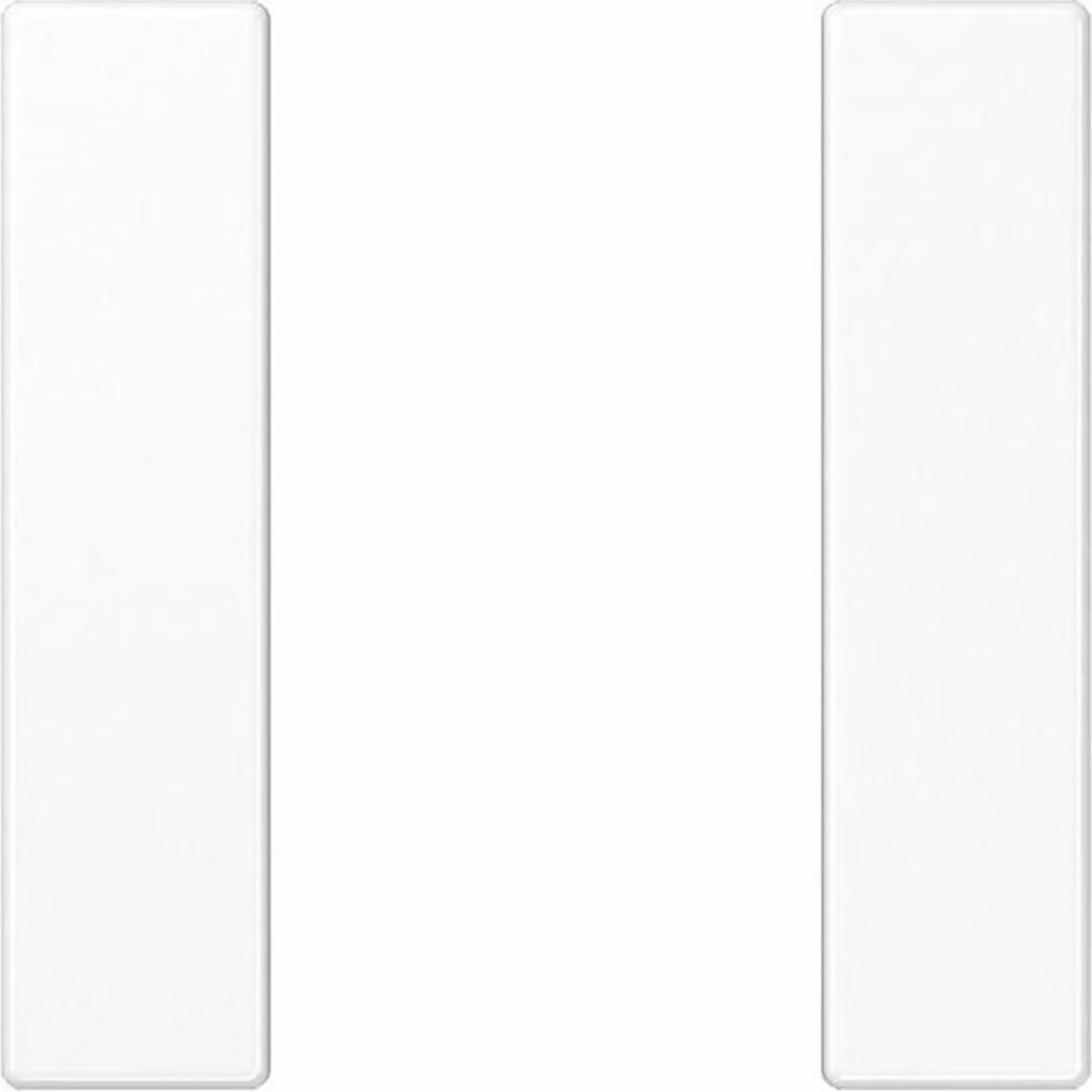 Set di pulsanti Jung, 1-gang completo A 501 TSA WW