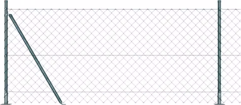 Maison Exclusive - Palo della recinzione Verde 10 x 1 m (rete 60 x 60 mm)