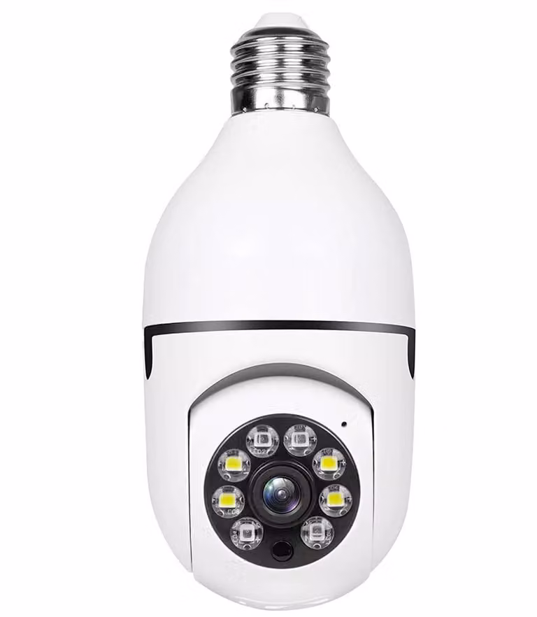 Telecamera 3D WiFi senza fili BULB E27