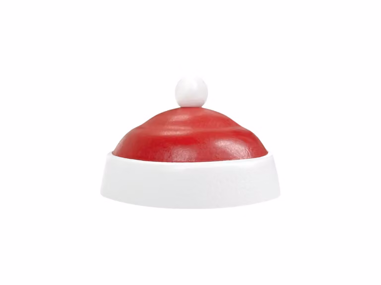 Santa's Cappello per Papà Passero Oggetto Decorativo