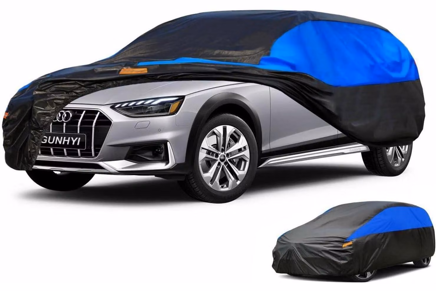 Copertura per auto, tipo station wagon, impermeabile e traspirante, dimensioni 485-505 cm