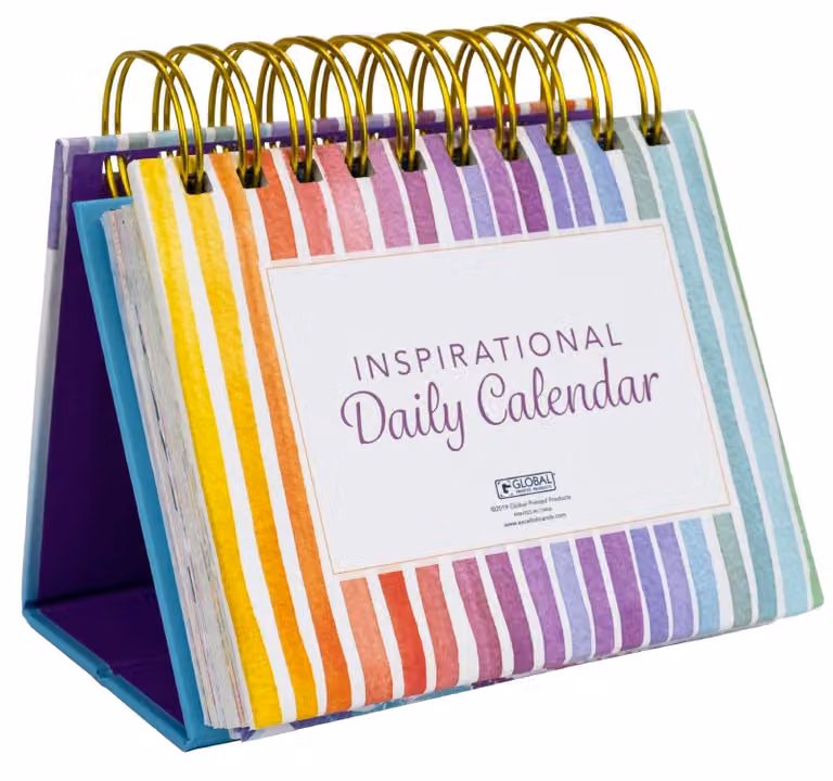 Calendario giornaliero ispiratore - Calendario perpetuo con citazioni