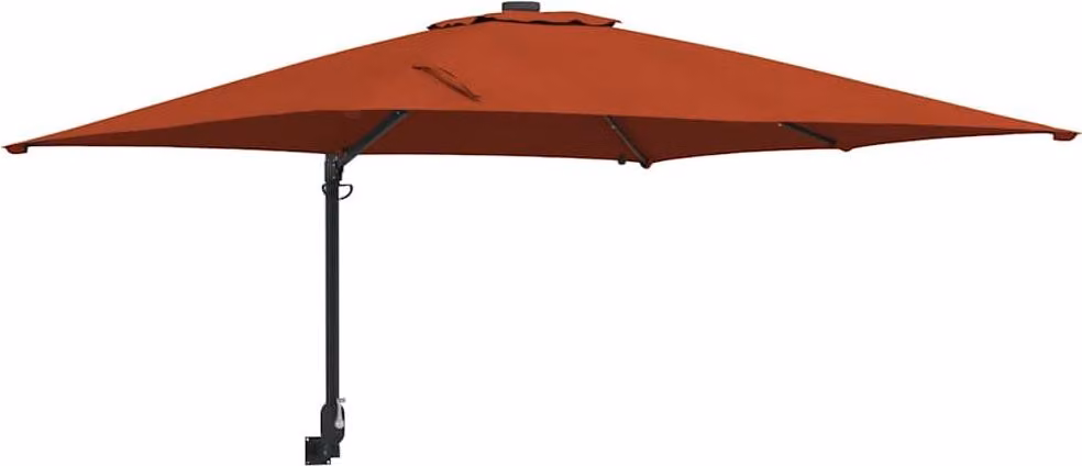 Ombrello da giardino Terracotta 248,5 x 247,5 x 160 cm