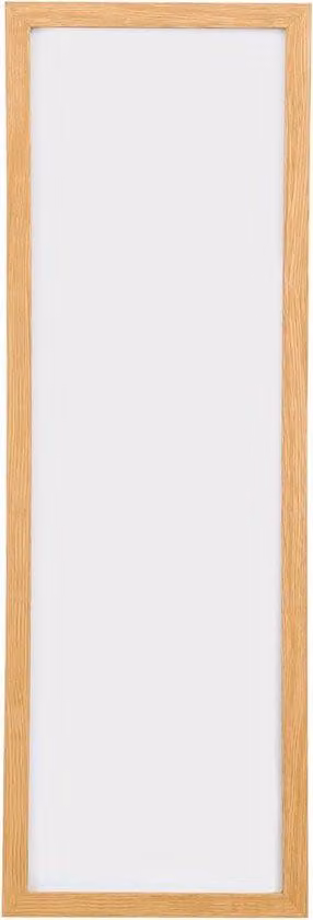 Agenda magnetica per l'organizzazione - rovere - MDF e acciaio - 90 x 30 cm