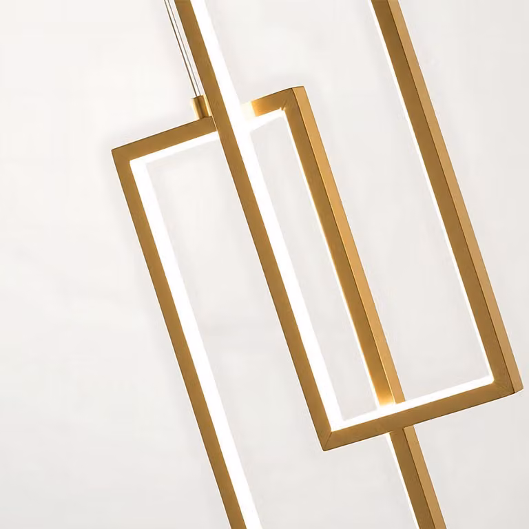 Lampadario A Sospensione Toolight Lhj086-2Cp Gold