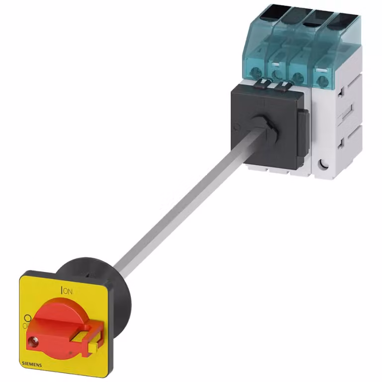 Interruttore sezionatore Siemens 3LD3, Iu 63 A, interruttore generale a 3 poli + N 3LD34400TL13