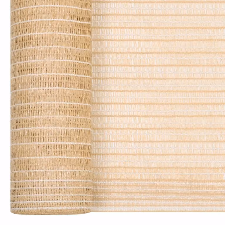 Rete per Privacy Beige 1x25 m in HDPE 195 g/m²
