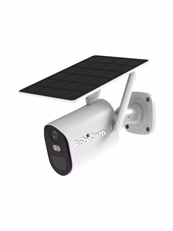 Telecamera solare, RobiCam, BC17, WiFi, batteria ad alta capacità, pannello solare
