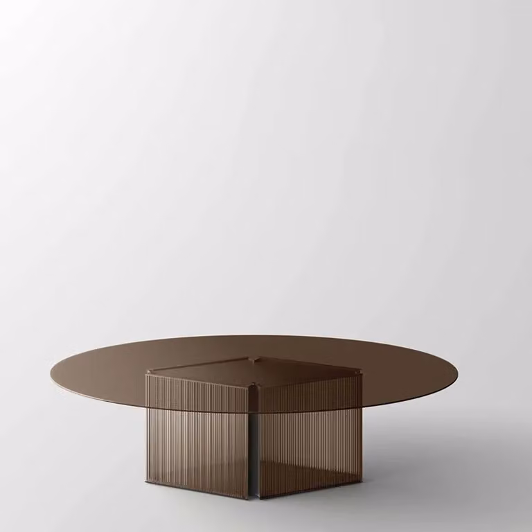 Tavolo Bow Tonelli Design ellittico