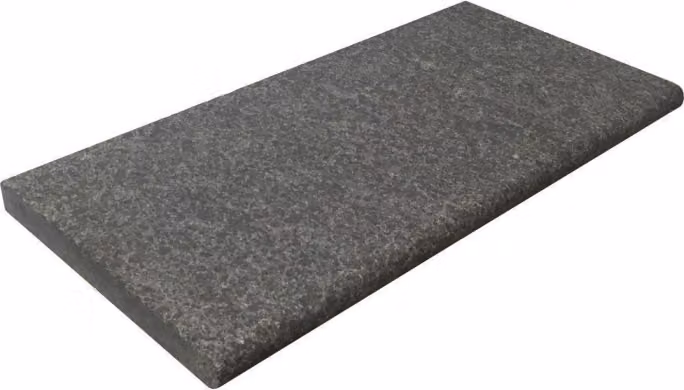 Pietra naturale per bordo piscina Trend per piscine rotonde Ø 320 cm | nero montagna | Kiruna