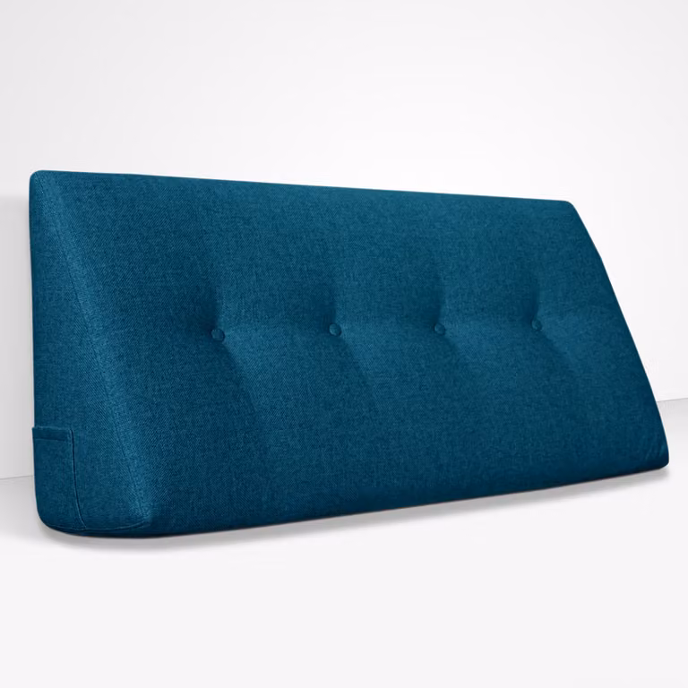 Cuscino da Lettura a Cuneo Chill Pillow 180 cm x 26 cm Blu