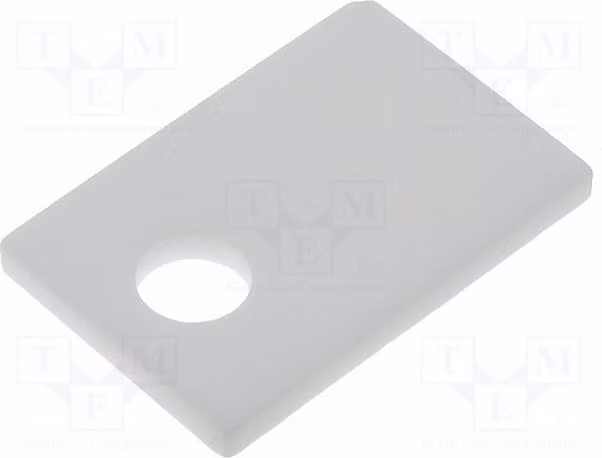 1 x Cuscinetto termico: Vetroceramica. Larghezza: 18 mm, Lunghezza: 12 mm, Spessore: 1,5 mm. Modello: AOS 220. 4 dissipatori di calore - accessori