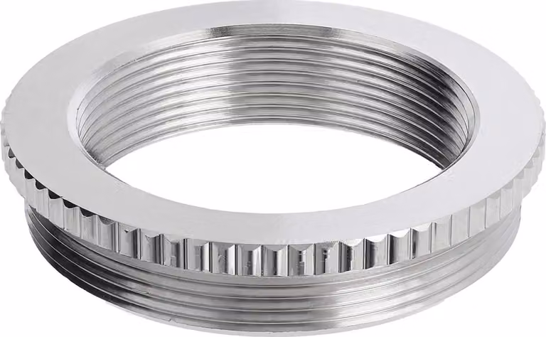 WISKA Riduttore PG/PG da PG48x1,588 a PG36x1,588 MRR-48 rotondo ottone (CuZn) nichelato filettatura di collegamento 10,0 mm - 1
