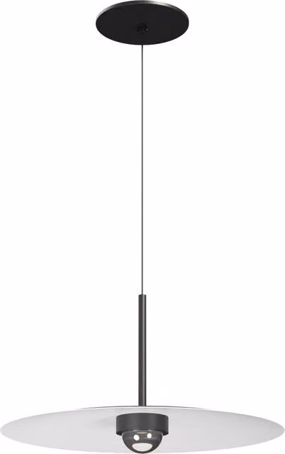 Beneito & Faure Hat Suspension Recessed 8W 83º 3000K Nero Opaco - Lampada a sospensione LED professionale per interni a luce calda – 1