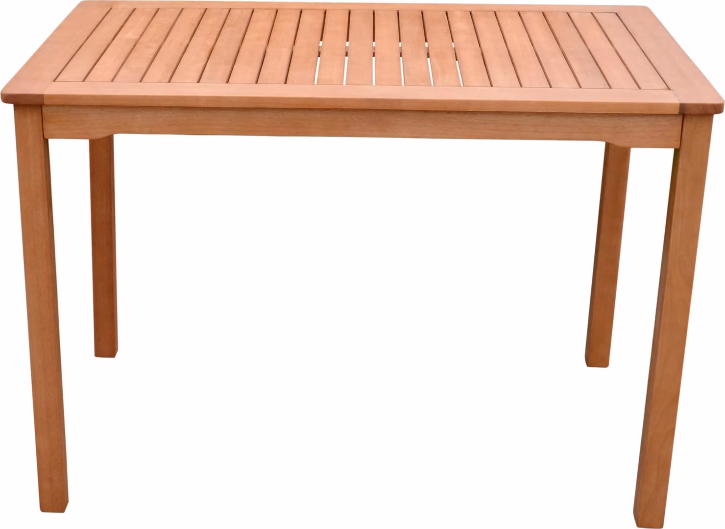 Tavolo da giardino in legno di eucalipto - 110 x 70 cm - Tavolo da esterno in legno massello , oliato