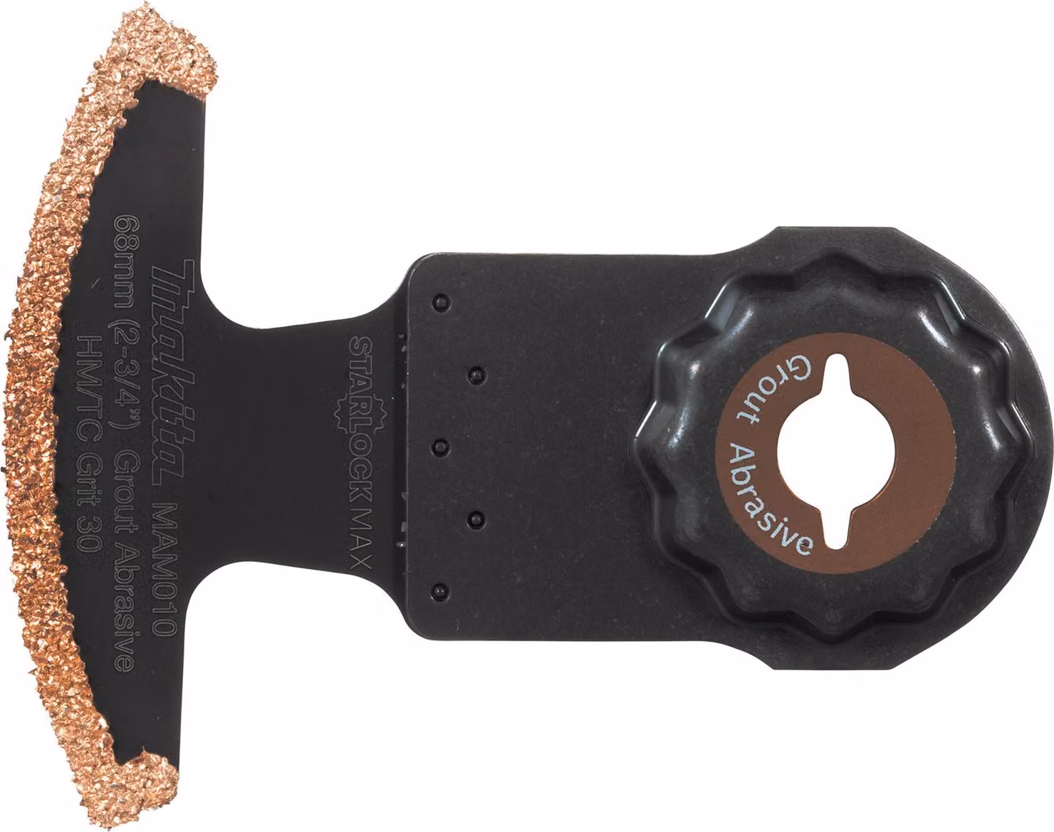 Lama Makita RIFF per taglio a tuffo, 68 mm Starlock Max - K30 - TCT / RIFF - MAM010 - Malta / colla per piastrelle / calcestruzzo