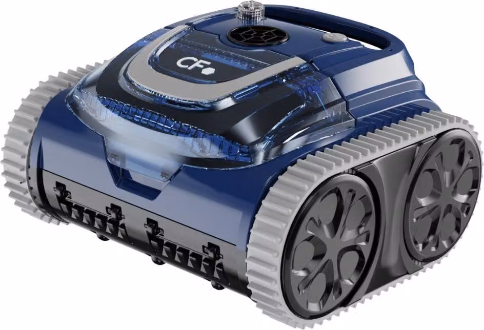 Robot da piscina elettrico senza fili blu Cf CF400CL