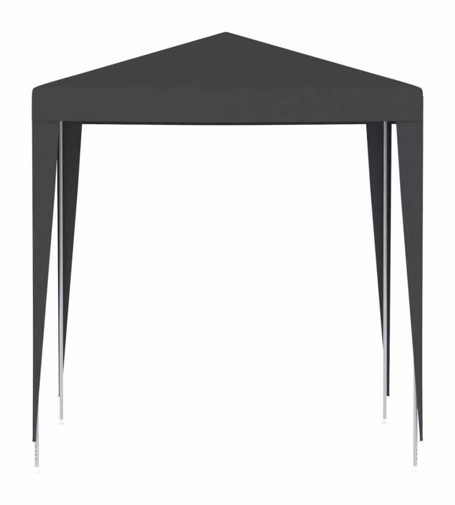 vidaXL Gazebo per Feste Professionale Antracite L: 200 cm, P: 200 cm, H: 240 cm – 2