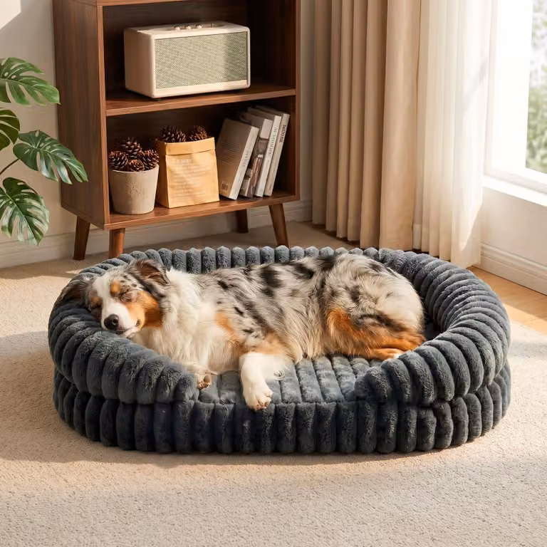 Cuccia ortopedica per cani - Memory foam - 109 x 84 cm - Impermeabile - Fodera rimovibile