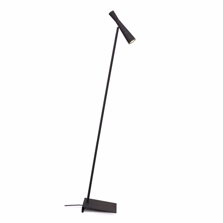si tratta di RoMi - Lampada da terra Bordeaux - Nero - 22x36x145,5cm per soggiorno, camera da letto