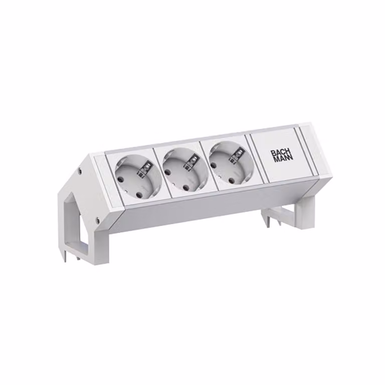 Bachmann Desk2 Alu Bianco 3Xcee7/3 0,2M Gst18 Ral9010