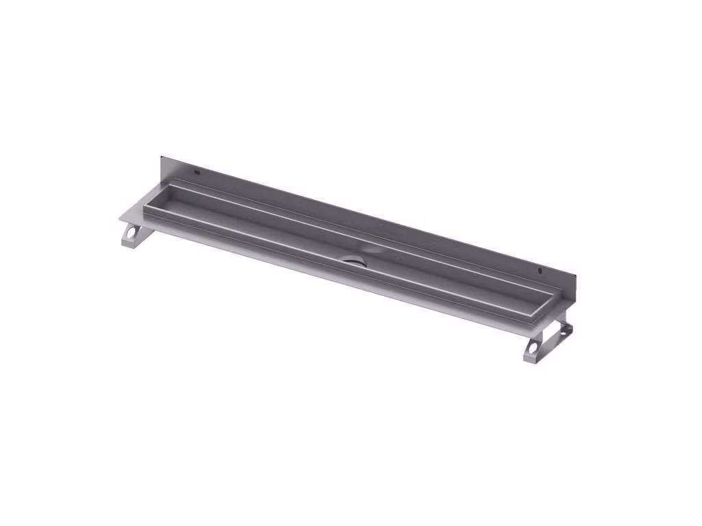 TECEdrainline receveur de douche droit avec support mural, 900mm, 600901, 600901
