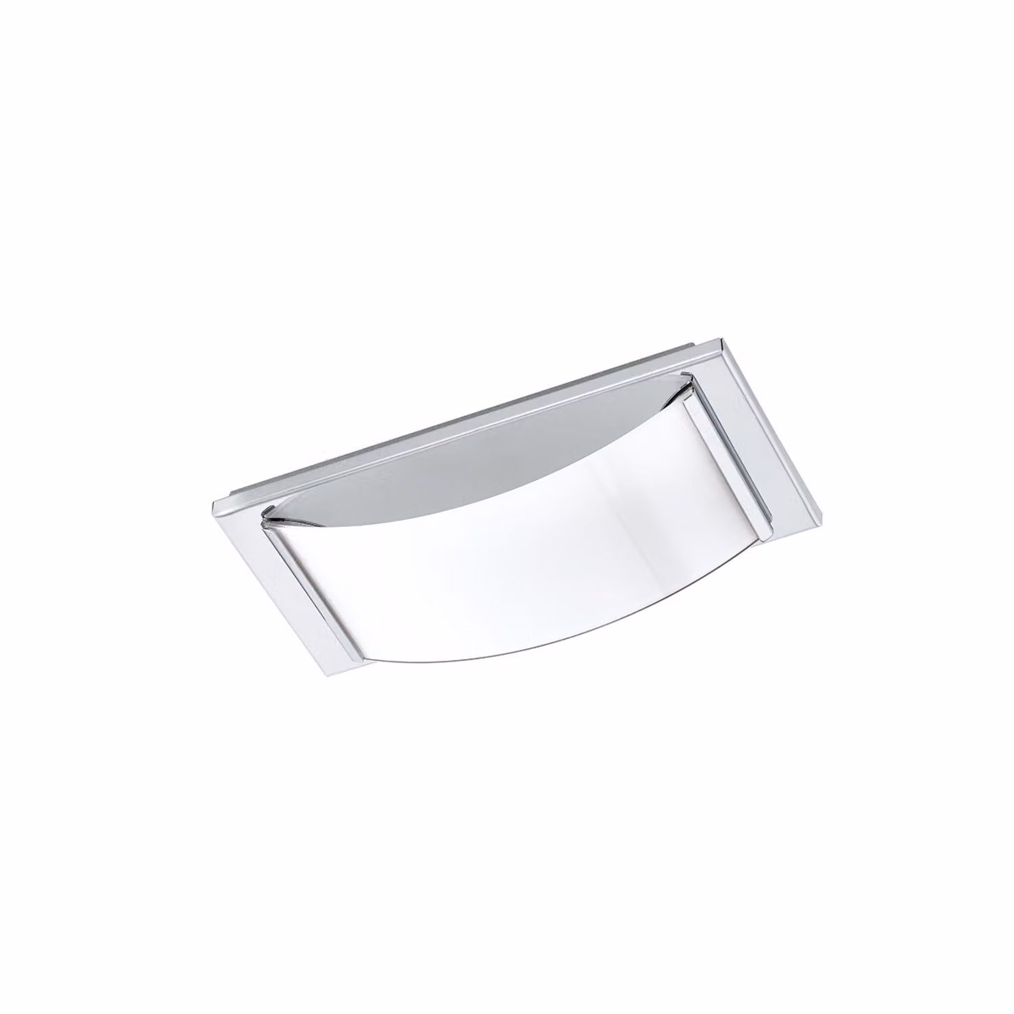 Wasao 1 luce LED da parete e soffitto 510lm cromo, bianco