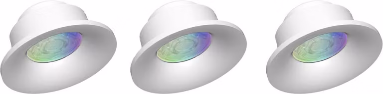 Luce da incasso TINT LED 3 pezzi, 425 lm, RGB, 19 W