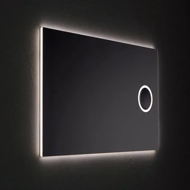 Specchio rettangolare 120x70 con ingranditore